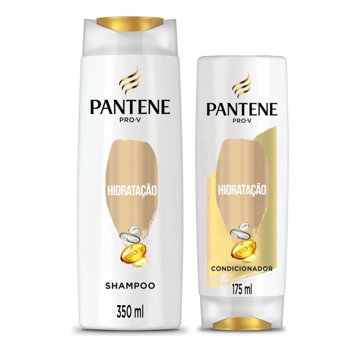 Kit Pantene PRO-V Hidratação Shampoo 350ml + Condicionador 175ml